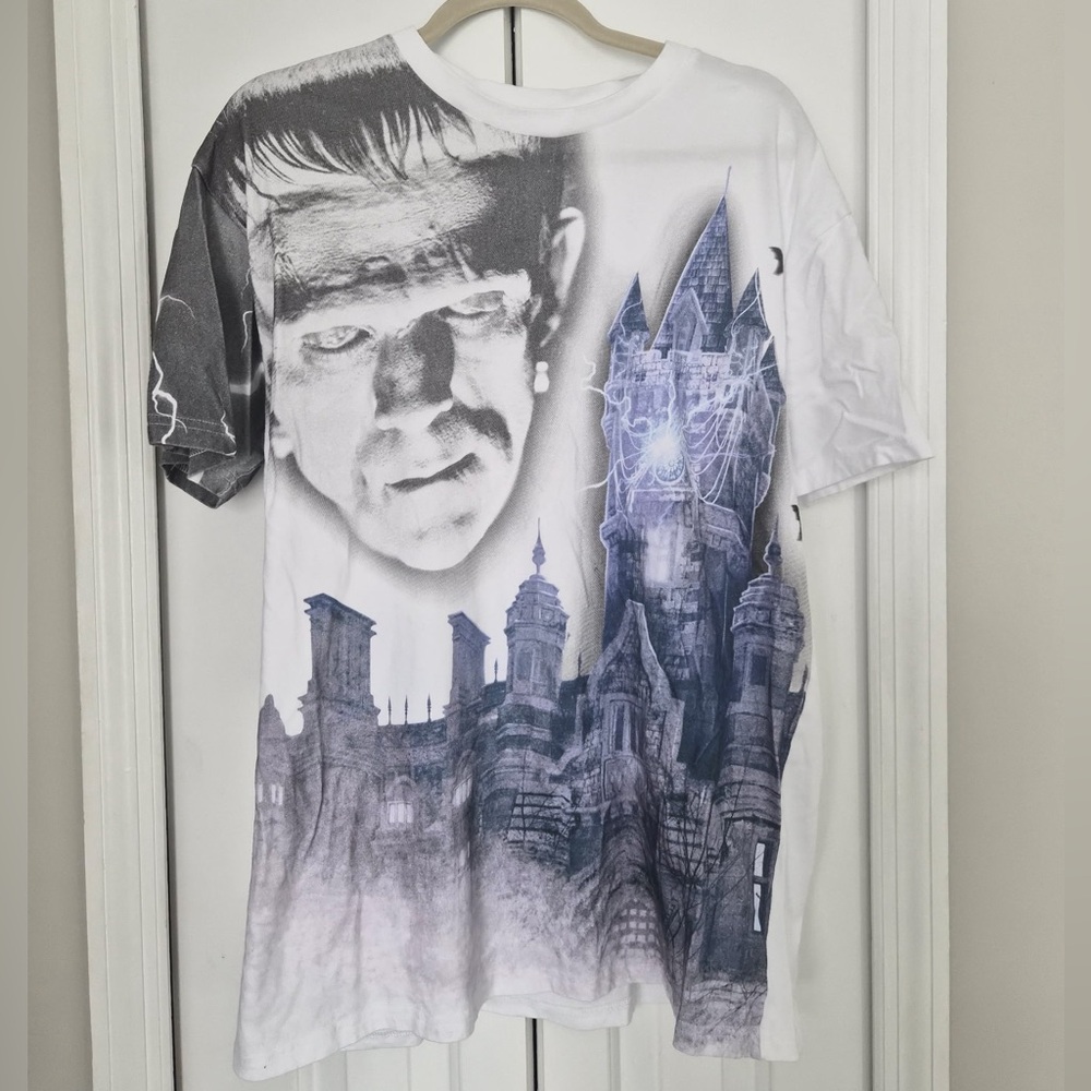 Universal Studios Epic Universe Dark Universe Frankenstein Manor Graphic Tee